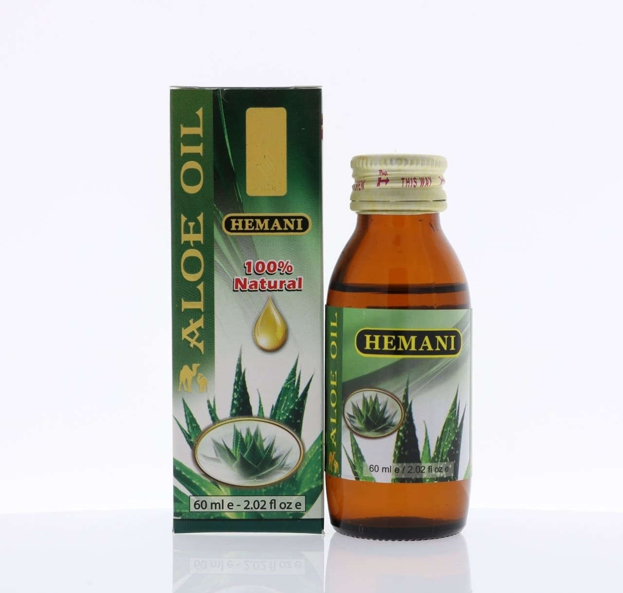 Herbal Oil - 60ml - Aloe